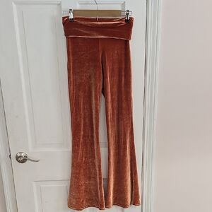 Home Cooked Karma Velvet Pants in RUST